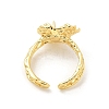 Brass Cup Peg Open Cuff Ring Settings KK-G518-10G-03-3