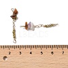 Mixed Gemstone & Glass Connector Charms KK-P242-30G-3