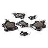  6Pcs 3 Styles Non-magnetic Hematite Pendants G-TA0001-43-22