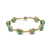 Natural Gemstone Beaded Bracelets Set for Men Women BJEW-TA00012-5