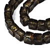 Handmade Silver Foil Lampwork Beads FOIL-N004-01A-11-3