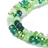 Glass Beads Strands EGLA-A034-M6mm-11-3