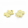 Spray Painted Alloy Charms PALLOY-Q433-034G-RS-2