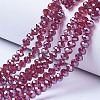Electroplate Glass Beads Strands LS-EGLA-A034-T10mm-A02-1
