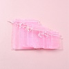 30Pcs 4 Styles Rectangle Organza Bags Jewellery Storage Pouches Wedding Favour Party Mesh Drawstring Gift OP-FS0001-01B-9