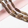 Tibetan Style dZi Beads Strands G-A024-01F-4