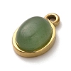 Natural Green Aventurine Pendants STAS-R009-04G-01-2