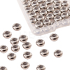 50Pcs 304 Stainless Steel Beads STAS-CJ0001-196-5