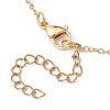 Stainless Steel Macrame Pouch Empty Stone Holder for Pendant Necklace Making NJEW-JN04532-01-4