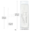 Stainless Steel Collapsible Big Eye Beading Needles YW-ES001Y-125mm-4