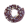Transparent Glass Beads Strands LS-EGLA-A044-T4mm-MB13-3