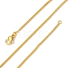 1.5MM Brass Wheat Chain Necklaces for Women KK-CBA4FD4-08G-5