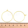 Brass Wine Glass Charm Rings Hoop Earrings X-EC067-3G-2
