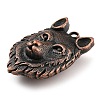 Tibetan Style Alloy Pendants FIND-C052-12R-2