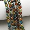 Natural Agate Beads Strands G-C082-A01-64-5