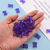 Transparent Acrylic Pendants TACR-T024-02BA-936-5