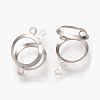 304 Stainless Steel Open Back Bezel STAS-Q223-12B-2