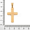 304 Stainless Steel Rhinestone Pendants STAS-G346-47B-G-3
