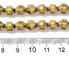 Electroplated Synthetic Non-magnetic Hematite Beads Strands G-I364-L01-03-4