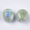 Handmade Porcelain Beads PORC-S498-26A-2