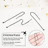 10Pcs 304 Stainless Steel Ear Thread EJEW-UN0002-02-4