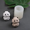 Panda with Crossbody Bag Figurine Scented Candle Silicone Molds PW-WG88362-01-2