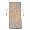 Rectangle Cotton Drawstring Winebottle Bags OP-Q053-016D-2