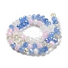 Glass Beads Strands EGLA-A034-M10mm-18-3