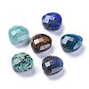 Natural Mixed Stone Charms G-L547-044-1