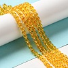 Natural Quartz Crystal Beads Strands G-C076-4mm-6-3