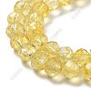 Crack Glass Beads Strands GLAA-M049-01L-2