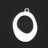 Non-Tarnish 201 Stainless Steel Pendants STAS-N090-LA058-1