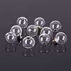 Handmade Blown Glass Globe Ball Bottles BLOW-PH0001-07-WH-3