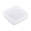 1000Pcs 2 Style Eco-Friendly Plastic Stud Earring Findings KY-YW0001-11-7