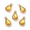 Faceted Glass Rhinestone Pendants FIND-G049-01G-09-3
