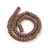 Electroplated Natural Lava Rock Bead Strands G-E497-C-08-2
