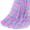 Rainbow Color Polyester Mesh Fabric DIY-WH0504-162A-1
