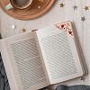4Pcs Letter Personalized Hand Embroidered Corner Bookmarks JX587A-2