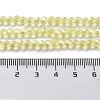 Electroplate Glass Bead Strands LS-EGLA-R015-4mm-26-3