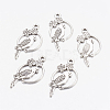 Alloy Tropical Parrot Pendants LS-EA10187Y-AS-2