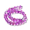 Synthetic Moonstone Beads Strands G-P528-J01-06-2
