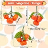 3Pcs 3 Styles Foam Artificial Fruit Model DJEW-CN0001-31-2