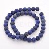 Natural Lapis Lazuli Round Beads Strands G-D660-6mm-2