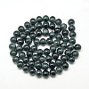 Baking Paint Crackle Glass Bead Strands DGLA-Q023-6mm-YS35-2