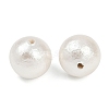 Compressed Cotton Pearl Beads WOVE-V001-A01-12mm-2