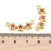 Brass & Glass Pendants KK-CBA6A75-54G-12-3