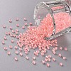 11/0 FGB Grade A Transparent Glass Seed Beads X-SEED-N001-F-233-1