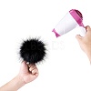 Soft Pom Pom Sewing Snap Buttons Accessories SNAP-TA0001-01G-10