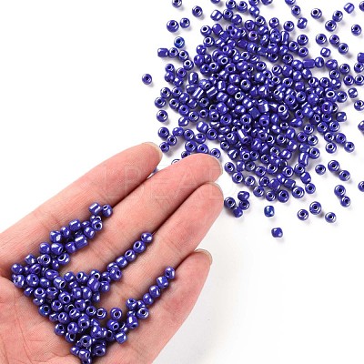6/0 Glass Seed Beads SEED-A012-4mm-128-1