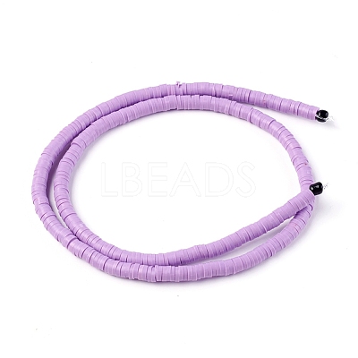 Handmade Polymer Clay Beads CLAY-R067-4.0mm-01-1